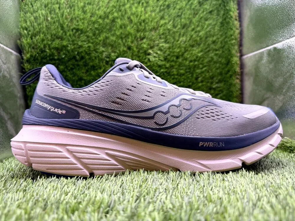 Saucony Guide 18 S20998-161 Athletic Sneaker Men's 13 Gray Mesh Training Jogging